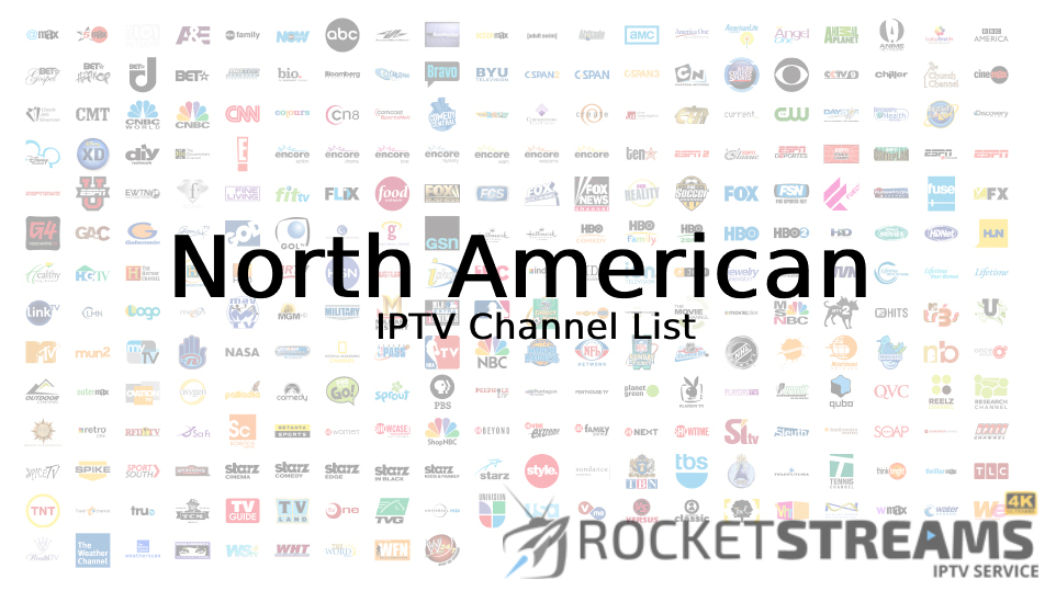 North American IPTV Channel List